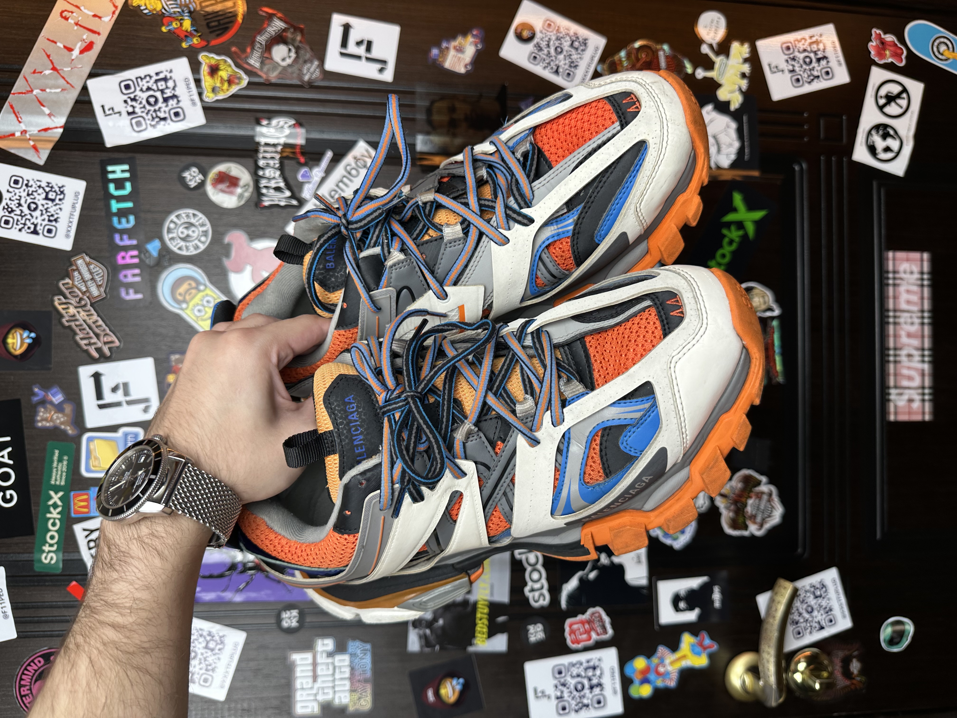 Balenciaga Track 1 Fist release