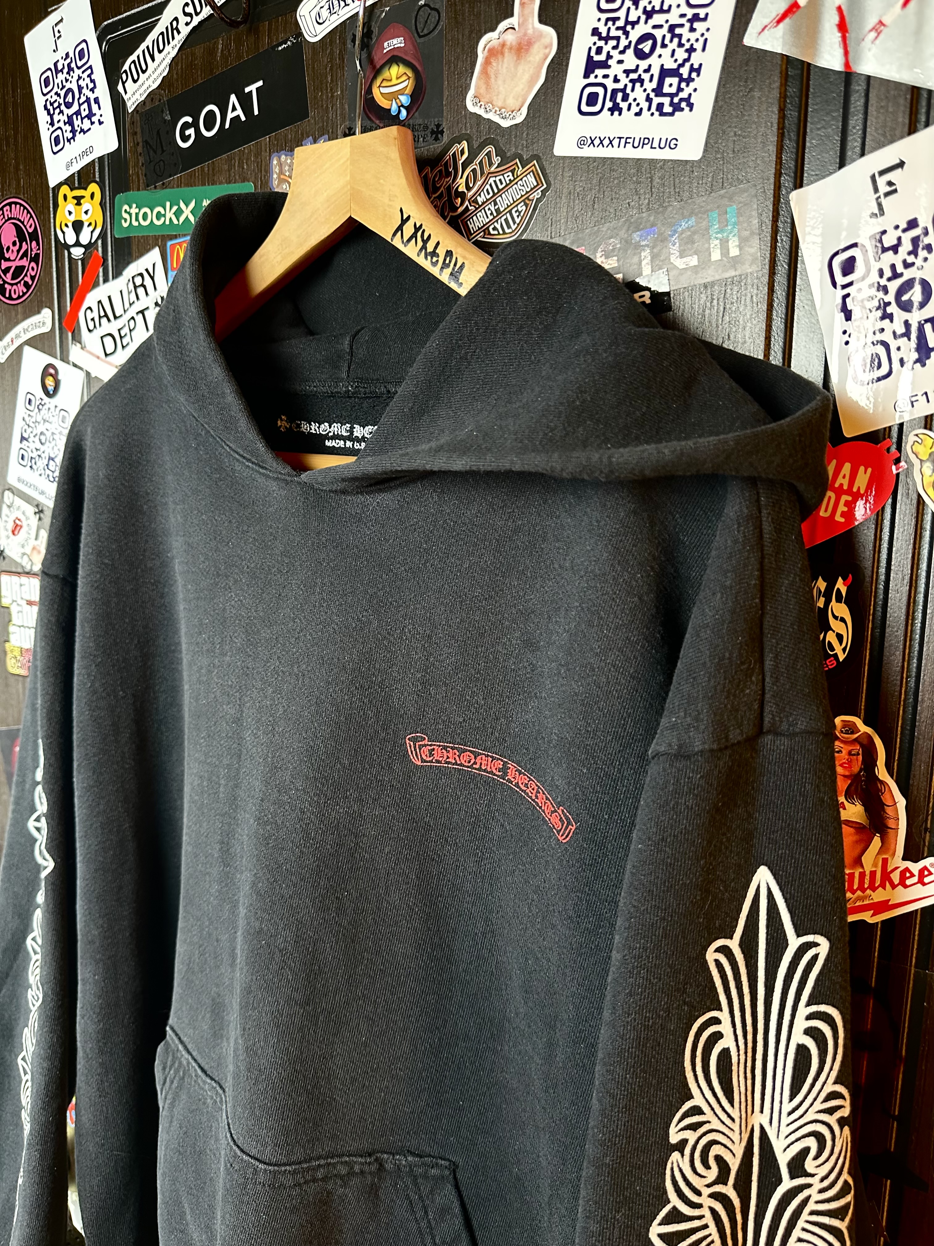 Chrome Hearts Chrome Hearts Matty Boy Chomper Golden tooth Hoodie