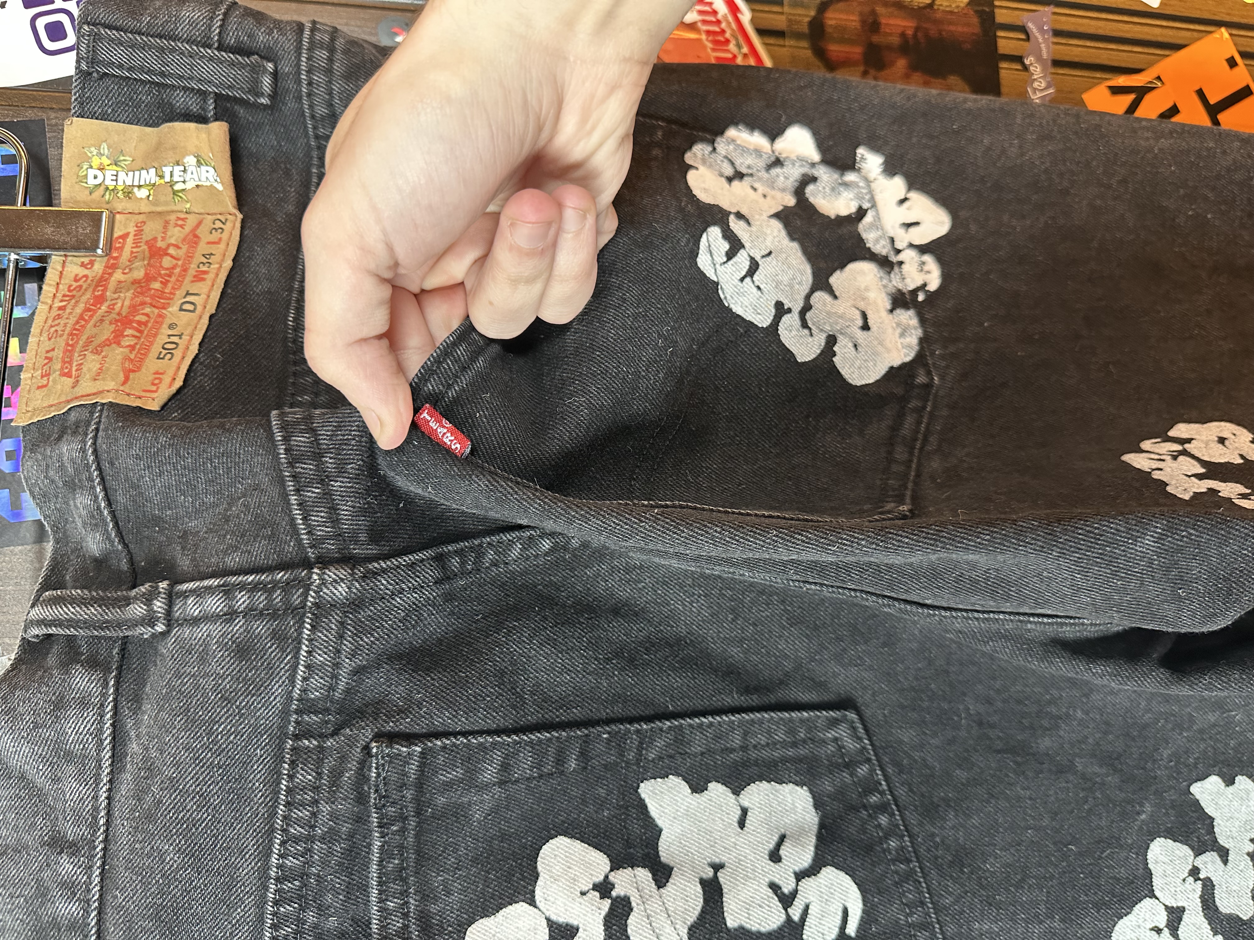 Denim Tears DT Black 34