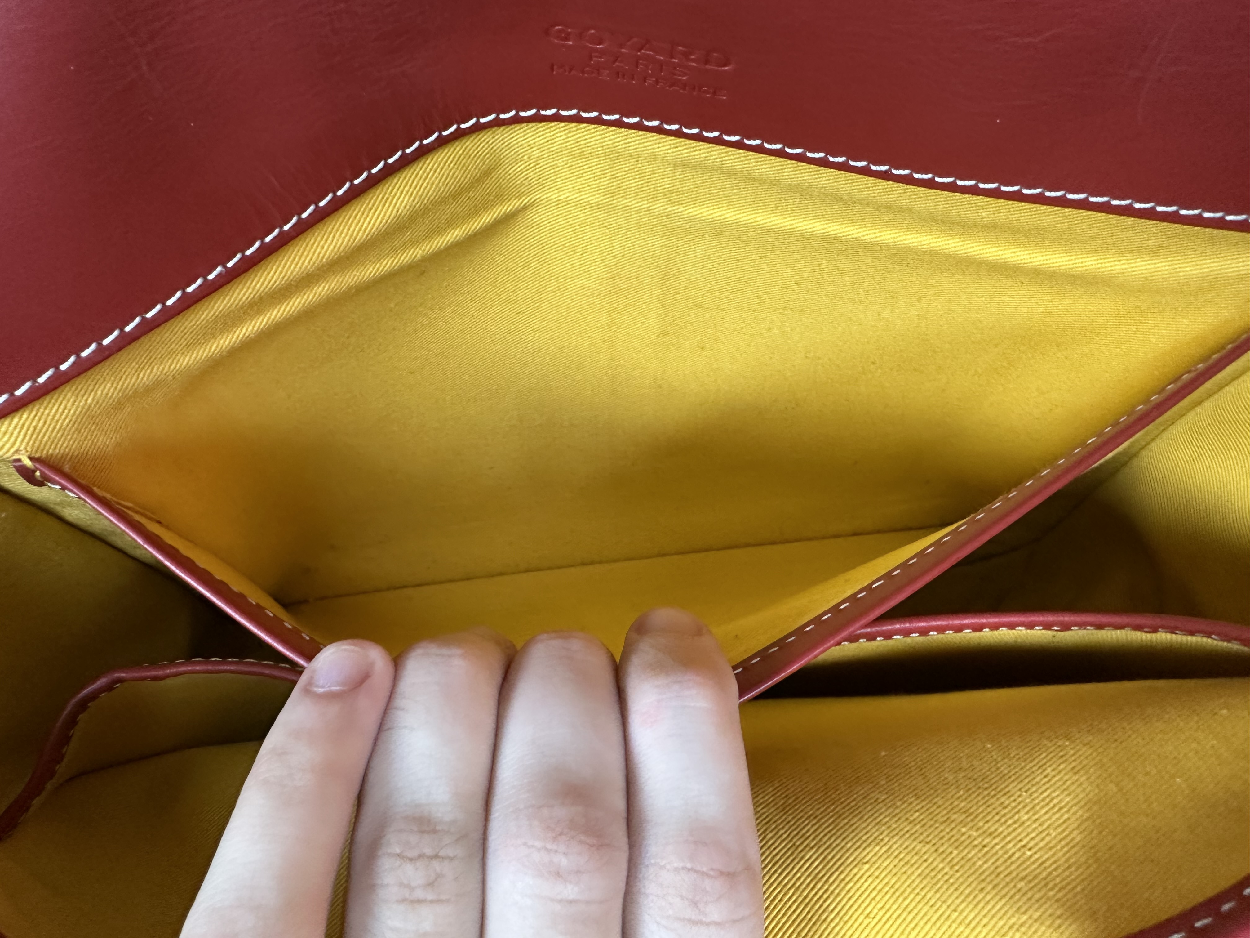 Goyard Belvedere MM Uzi-Red