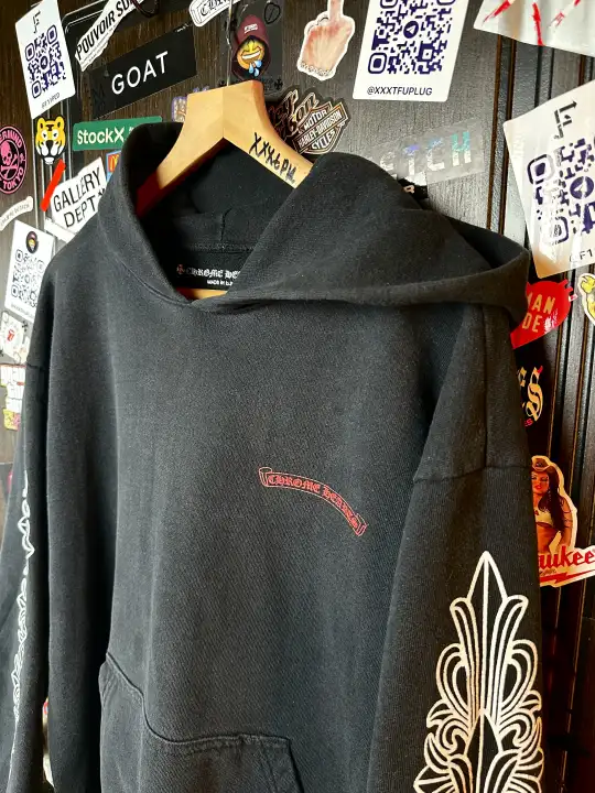 Chrome Hearts Chrome Hearts Matty Boy Chomper Golden tooth Hoodie, detail view 4