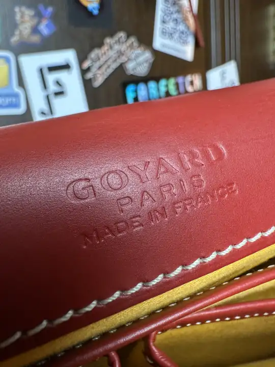 Goyard Belvedere MM Uzi-Red, detail view 7