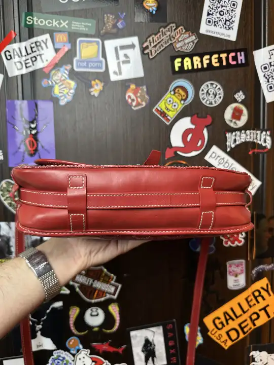 Goyard Belvedere MM Uzi-Red, detail view 13