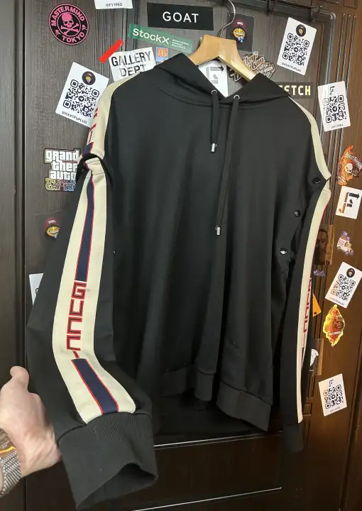 Gucci Gucci Jersey Hoodie, detail view 3