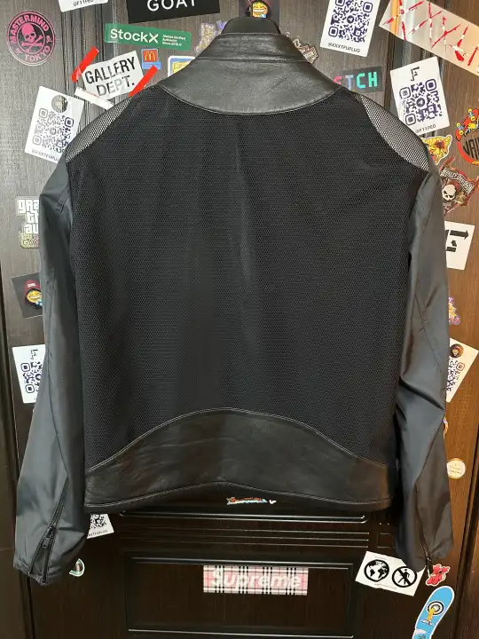 Margiela SS16 Moto Jacket, detail view 4