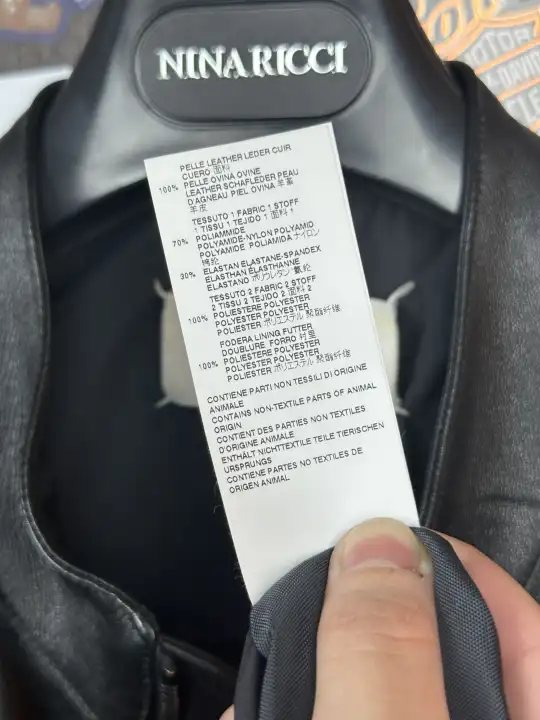 Margiela SS16 Moto Jacket, detail view 15