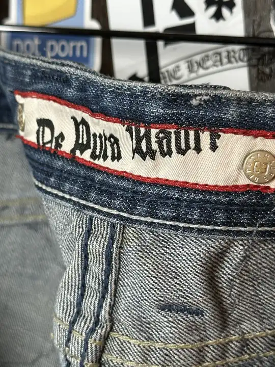 OMB x ERD OMB X ERD "FUCK PEDOPHILIA" Jeans, detail view 21