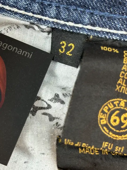 OMB x ERD OMB X ERD "FUCK PEDOPHILIA" Jeans, detail view 24