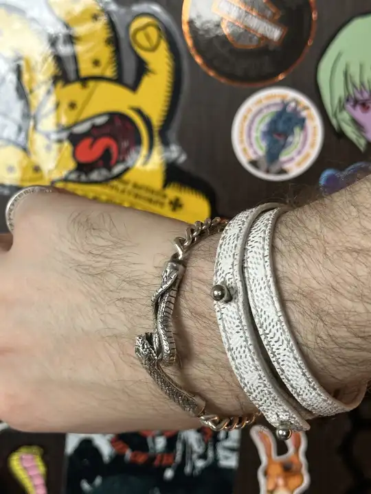 OMB x ERD OMB X ERD VVS Edenic Serpent Bracelet, detail view 21