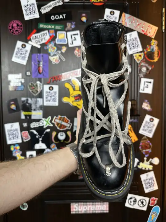 RickOwens Dr martens 43, detail view 3
