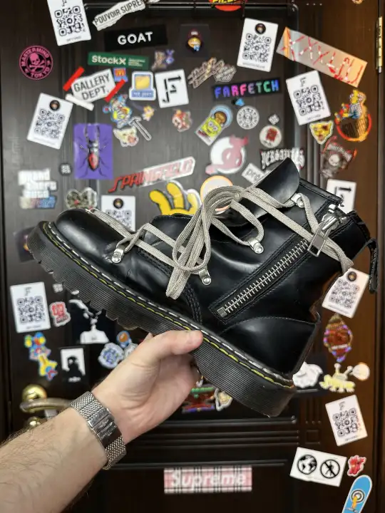 RickOwens Dr martens 43, detail view 6