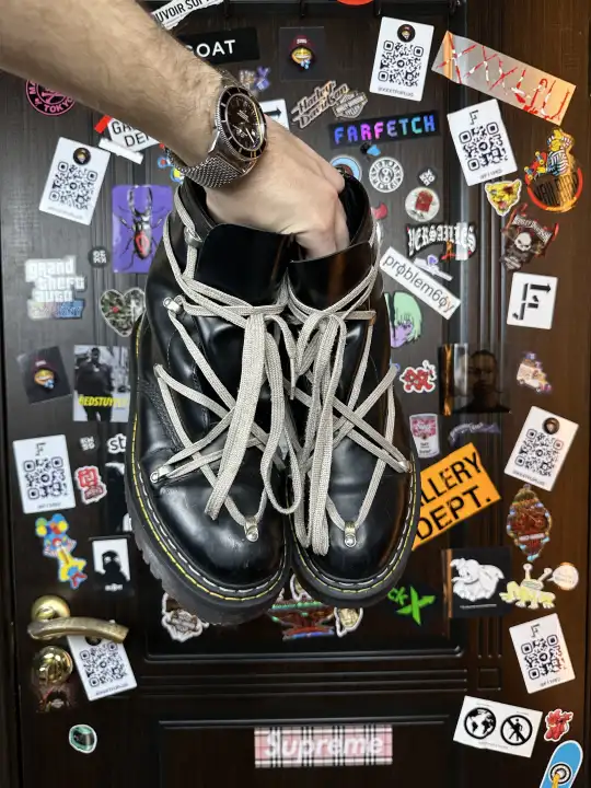 RickOwens Dr martens 43, detail view 13