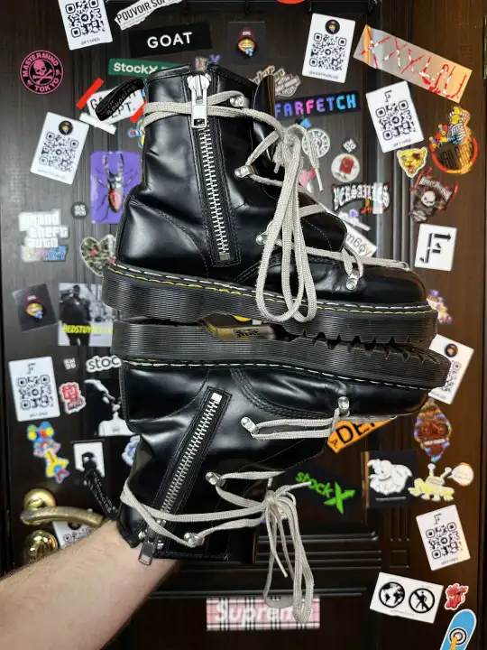 RickOwens Dr martens 43, detail view 17