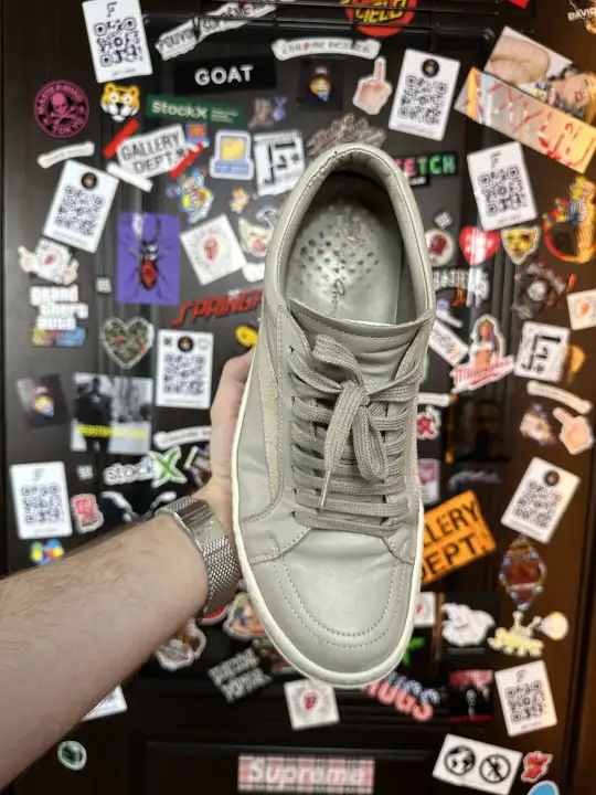 RickOwens Rick Owens Vans Grey, detail view 2