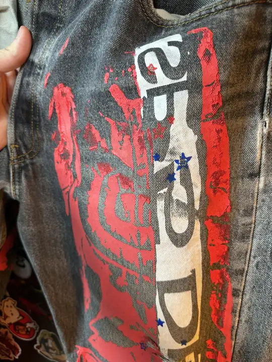 Sp5der Sp5der Moto Jeans, detail view 8