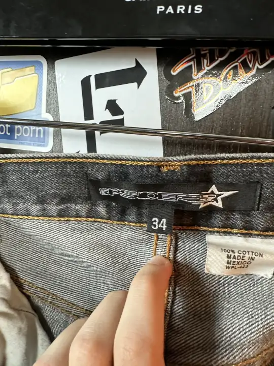 Sp5der Sp5der Moto Jeans, detail view 6