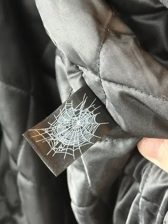 Sp5der Sp5der Web Debossed Leather Jacket L, detail view 10
