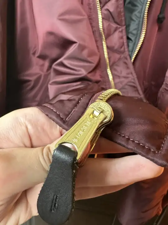 Vetements Burgundy Bomber Emoji XS, detail view 7