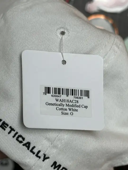 Vetements VETEMENTS NWT AW18 “Genetically Modified” Cap, detail view 14