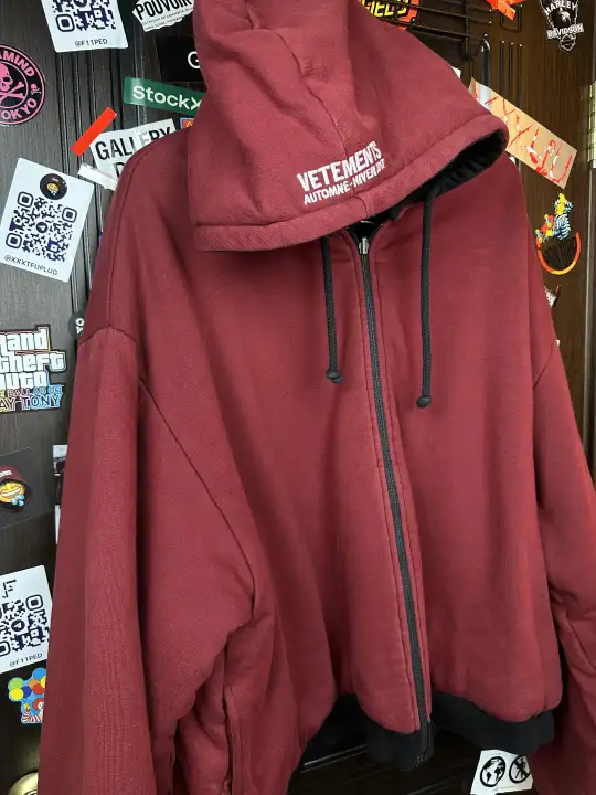 Vetements Vetements Total Fucking Darkness x 11 inch Gun Club 2 Side Bomber L size, detail view 8