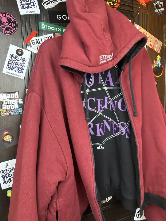 Vetements Vetements Total Fucking Darkness x 11 inch Gun Club 2 Side Bomber L size, detail view 9