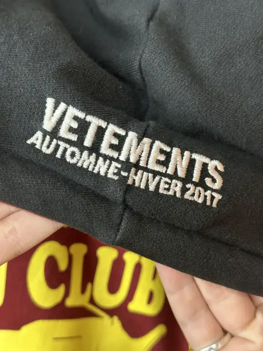 Vetements Vetements Total Fucking Darkness x 11 inch Gun Club 2 Side Bomber L size, detail view 15