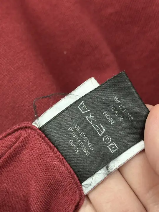 Vetements Vetements Total Fucking Darkness x 11 inch Gun Club 2 Side Bomber L size, detail view 24