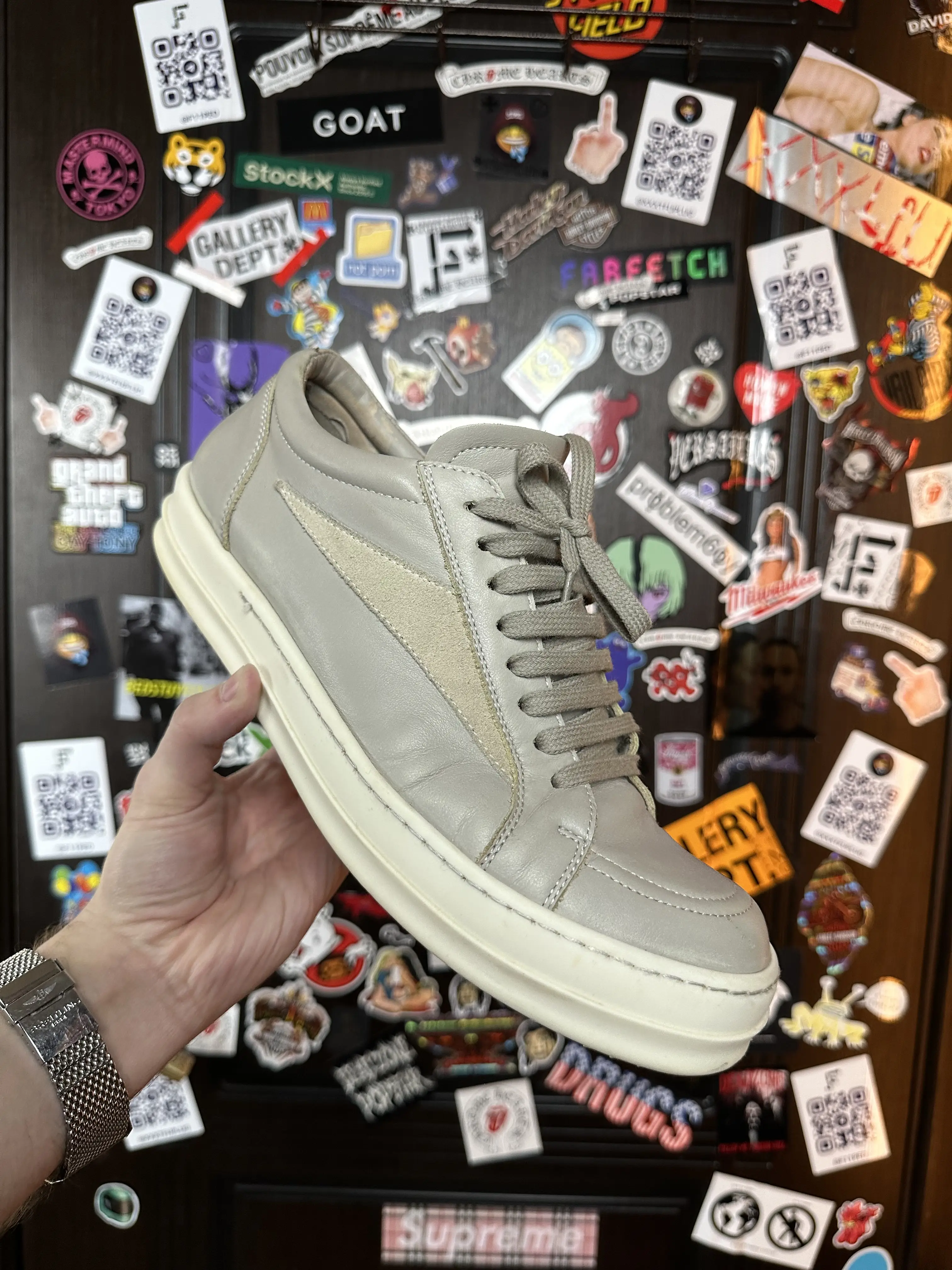 RickOwens Rick Owens Vans Grey
