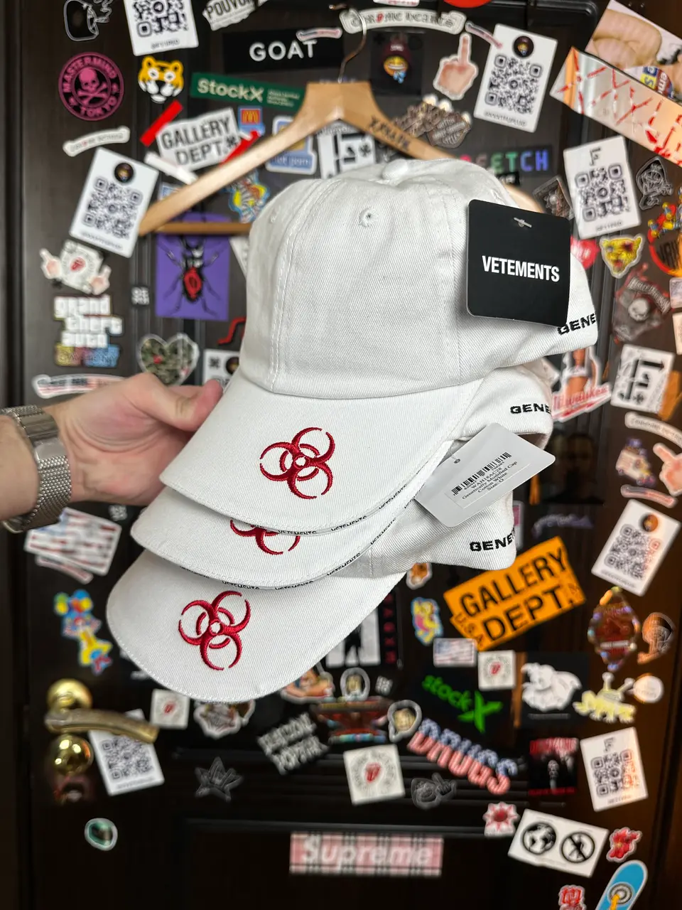 Vetements VETEMENTS NWT AW18 “Genetically Modified” Cap