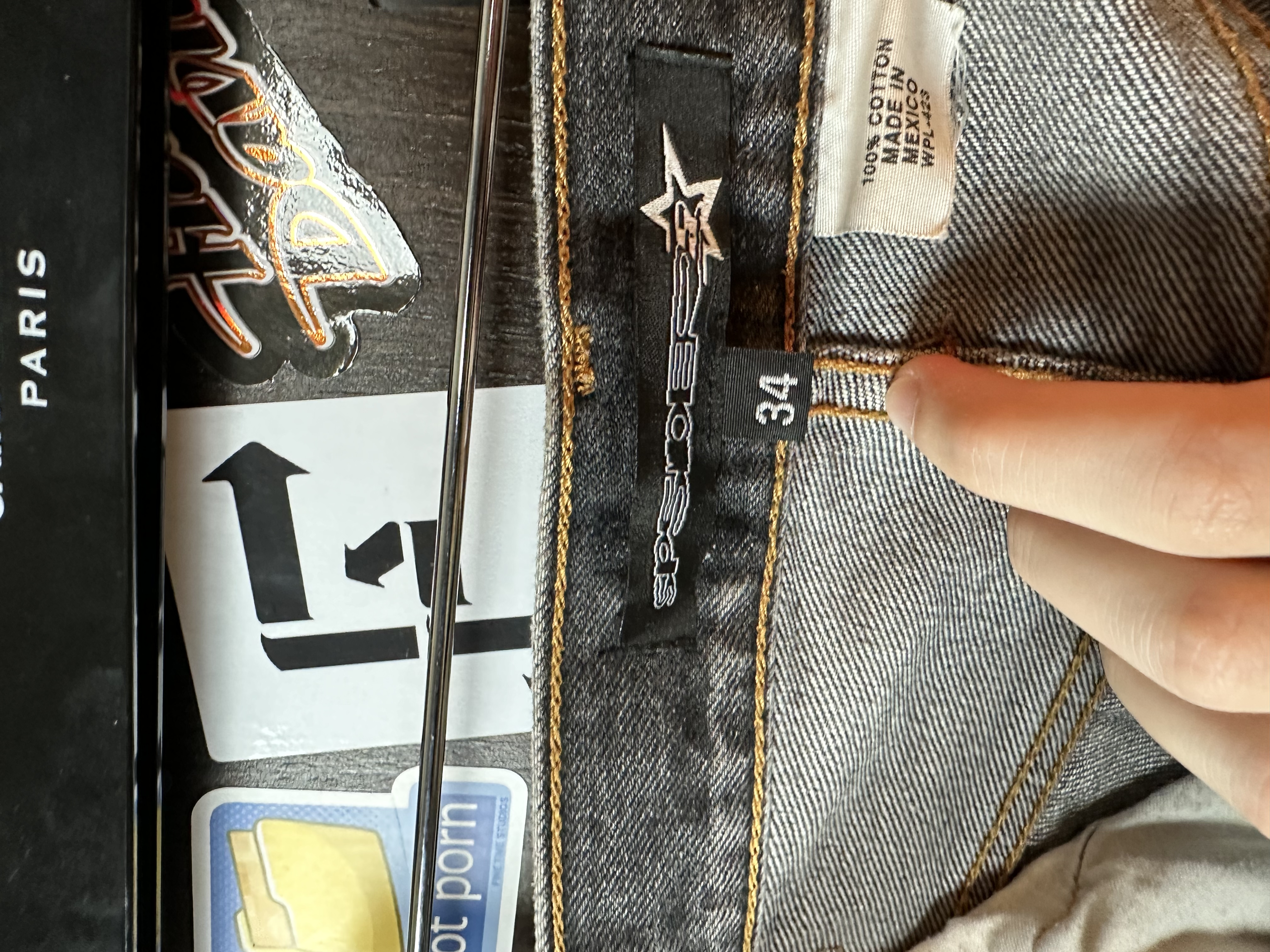 Sp5der Sp5der Moto Jeans