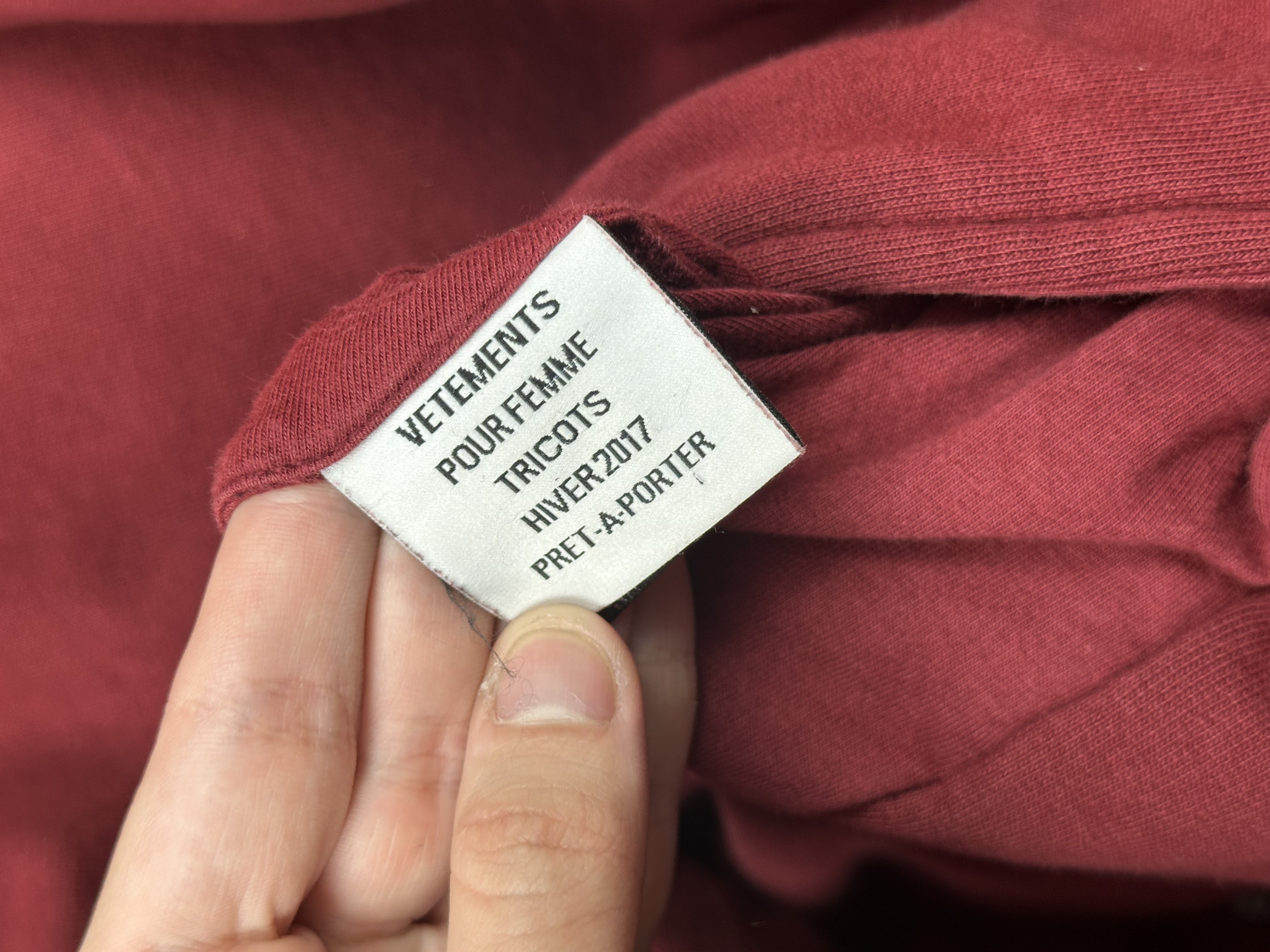 Vetements Vetements Total Fucking Darkness x 11 inch Gun Club 2 Side Bomber L size